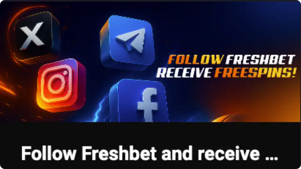 Follow bonus Freshbet