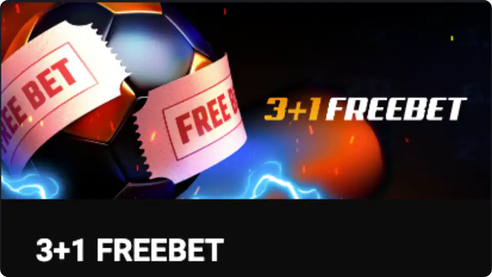 Freshbet 3+1 freebet