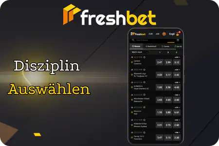 Freshbet odds Disziplin auswahlen