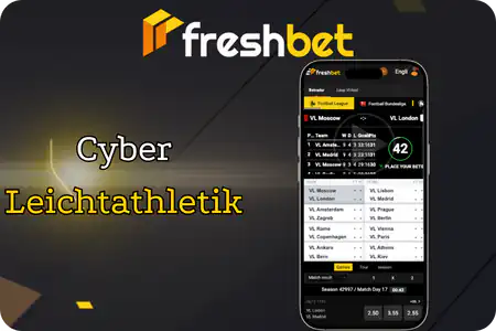 Freshbet sportsbooks Cyber-Leichtathletik